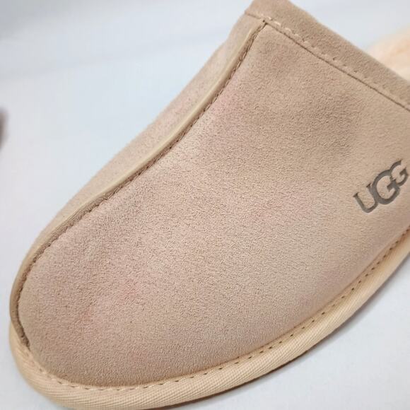 UGGplush Scuff Slippers Women’s Size 11 Pink Suede Slip-On - Picture 5 of 10